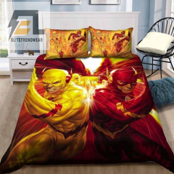 Zoom Into Dreams Flash Duvet Set For Comfy Cool Sleep elitetrendwear 1