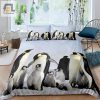 Snuggle With Penguins Cozy Quirky Duvet Cover Sets elitetrendwear 1