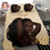 Spice Up Your Nights Funky Black Girl Custom Duvet Cover elitetrendwear 1