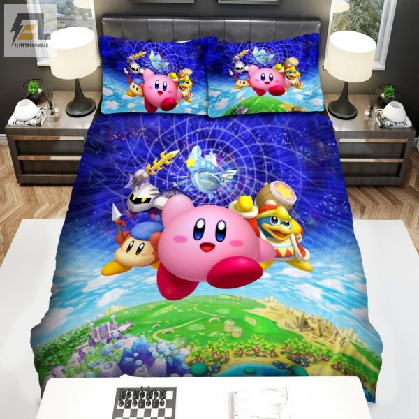 Sleep With Kirby Cozy Comical Bedding Sets Under 60 elitetrendwear 1