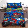 Snug As A Bug With Blaze Reversible Duvet Fun Bedding Set elitetrendwear 1