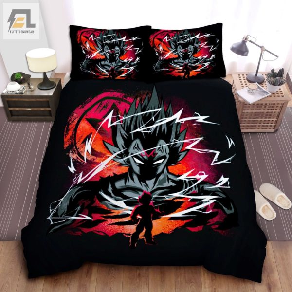 Dream Like Vegeta Majin Transformation Duvet Cover Set elitetrendwear 1