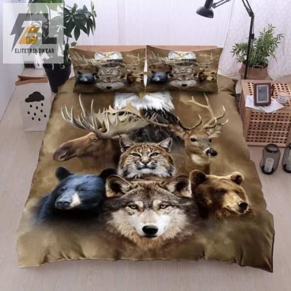 Funtastic 3D Forest Animal Duvet Sets Cozy Comfy elitetrendwear 1