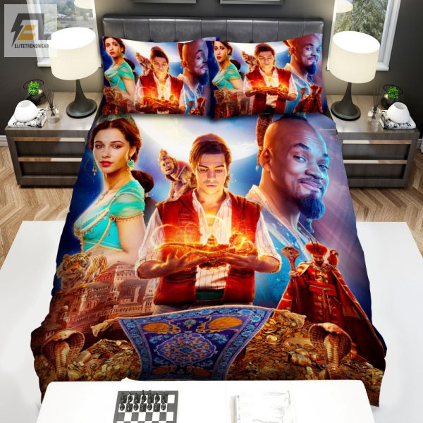 Dream With Aladdin Fun Cozy Duvet Sets elitetrendwear 1