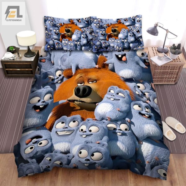 Comfy Grizzy Lemmings Duvet Set Whimsy For Your Bedroom elitetrendwear 1