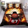 Slam Dunk Sleep Funny Custom Name Basketball Duvet Set elitetrendwear 1