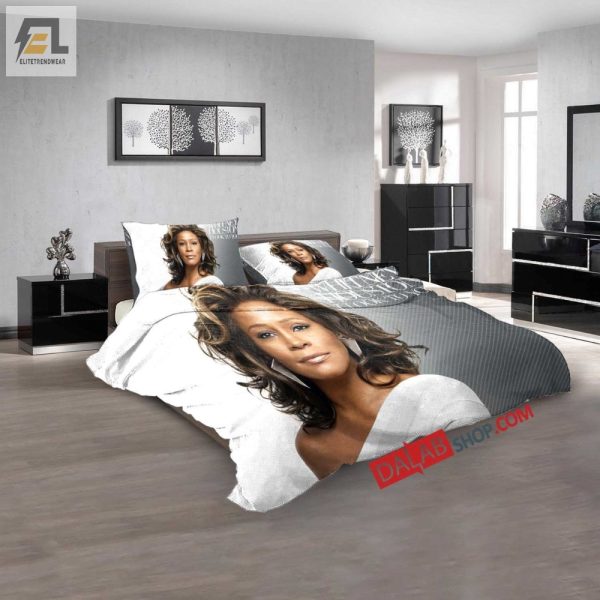 Sleep Like An 80S Diva Whitney Houston Duvet Bedding Set elitetrendwear 1