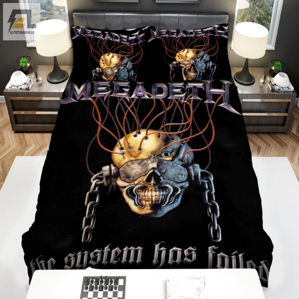 Rock Your Sleep Megadeth Duvet Set Comfort That Shreds elitetrendwear 1