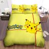 Pikachu Puns Snuggles Unique Pokemon Bedding Set elitetrendwear 1