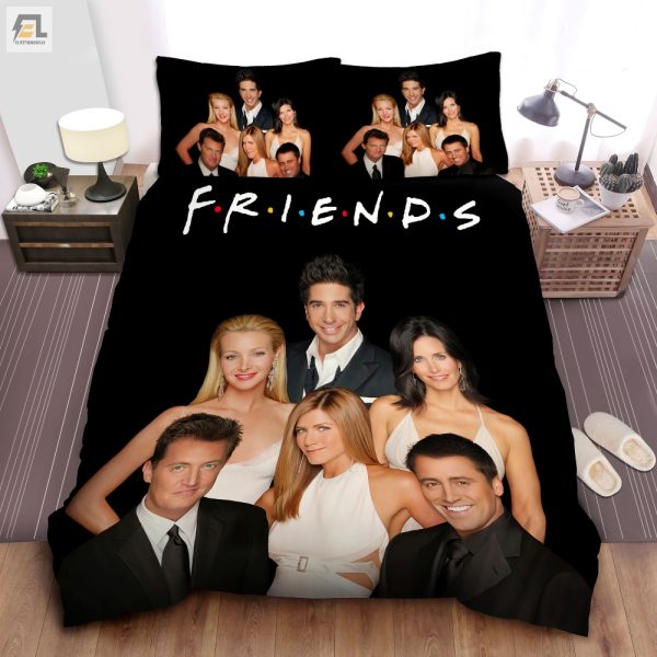 Quirky Friends Formal Duvet Set Cozy Hilarious Bedding elitetrendwear 1