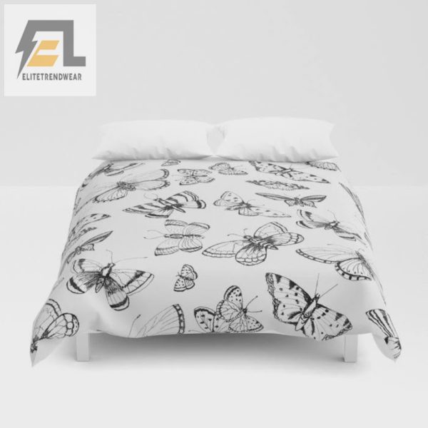 Sleep With Style Comfy Butterfly Moth Duvet Sets elitetrendwear 1