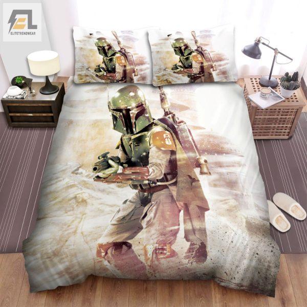 Snuggle With Boba Fett Epic Action Poses Duvet Sets elitetrendwear 1