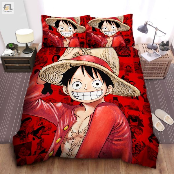 Luffys Smile Duvet Cozy Bedding For True Pirates elitetrendwear 1