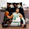 Jayson Tatum Dreams Celtics Duvet Set For Superfans elitetrendwear 1