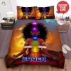 Sleep Like A Boss Afro Girl Yoga Magic Custom Duvet Set elitetrendwear 1