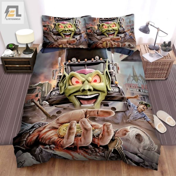 Crazy Cool Maximum Overdrive Car Duvet Sleep Wild elitetrendwear 1