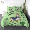 Llama Cactus Duvet Cozy Quirky Bedroom Fun elitetrendwear 1