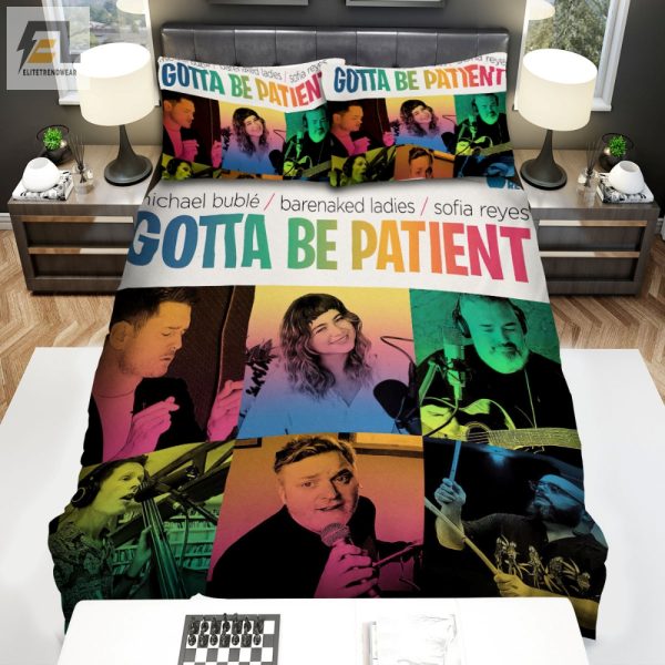 Cozy Up In Humor With Gotta Be Patient Bnl Duvet Sets elitetrendwear 1