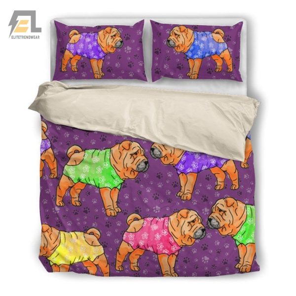 Pawesome Shar Pei Duvet Covers Snuggle In Style elitetrendwear 1