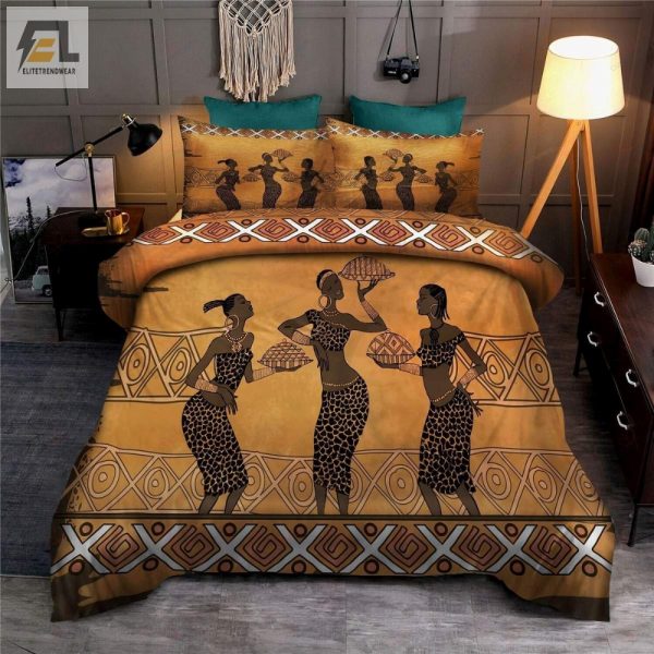 Get Groovy Sleep Funky African Dance Duvet Cover Set elitetrendwear 1