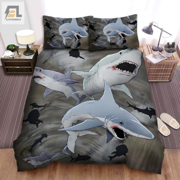 Cozy Up In Chaos Sharknado Duvet Covers For A Wild Night elitetrendwear 1