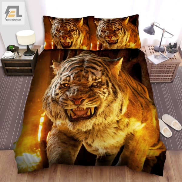 Snuggle With Mowgli Quirky Jungle Book Duvet Cover Set elitetrendwear 1