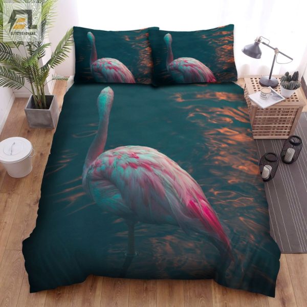 Flamingo Fantasy Quirky Comfy River Duvet Sets elitetrendwear 1