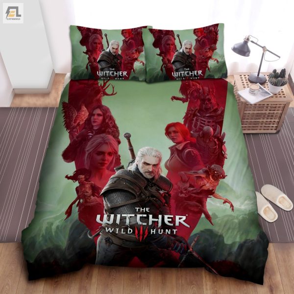 Sleep With Geralt Friends Funny Witcher 3 Duvet Set elitetrendwear 1