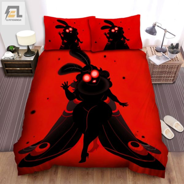 Funny Chubby Mothman Girl Duvet Unique Comfy Bedding elitetrendwear 1