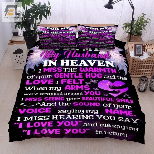 Heavenly Husbands Butterfly Wings Unique Gift Bedding Sets elitetrendwear 1