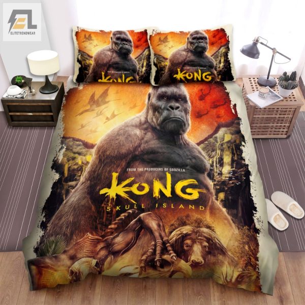 Sleep With Kong Skull Island Unique 2017 Duvet Covers elitetrendwear 1