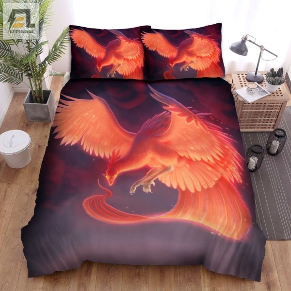 Sleep Fiercely Hilarious Pink Phoenix Duvet Set elitetrendwear 1