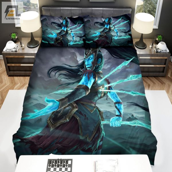 Lol Kalista Duvet Cover Sleep With A Vengeful Spirit elitetrendwear 1