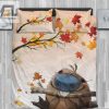 Beaver Dreams Duvet Snug Quirky Maple Tree Bedding Set elitetrendwear 1