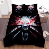 Sleep With Geralt Witcher 3 Funny Wolf Medallion Bedding elitetrendwear 1