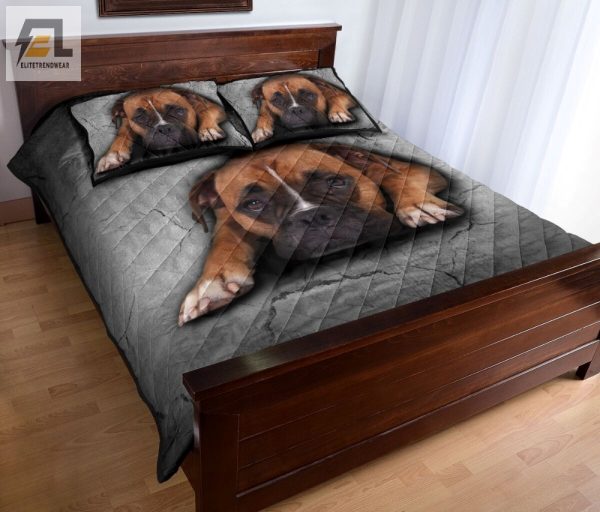 Boxer Lovers Dream Comfy Quirky Duvet Cover Set elitetrendwear 1