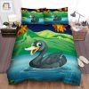 Swanderful Dreams Quirky Black Swan Duvet Sets elitetrendwear 1