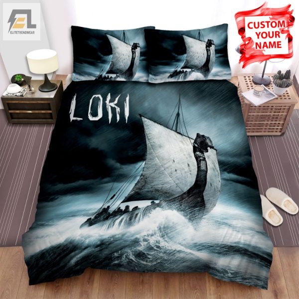 Sail To Sleep Epic Viking Ship Duvet Cover Sets elitetrendwear 1