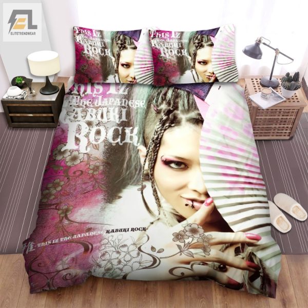 Rock Your Sleep With Miyavis Kabuki Duvet Cozy Quirky elitetrendwear 1