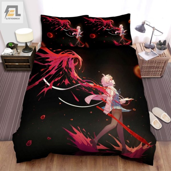 Sleep Safe From Spirits With Kyoukai No Kanata Sword Bedding elitetrendwear 1