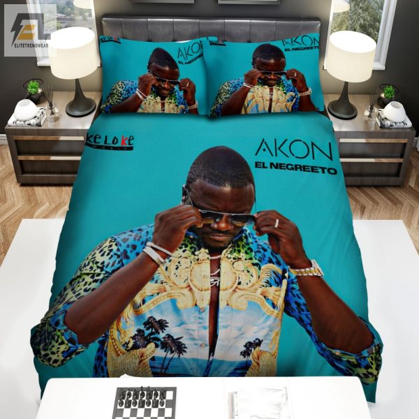 Snuggle With Akon Quirky Te Quiero Amar Duvet Cover Set elitetrendwear 1