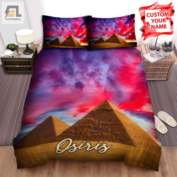 Sleep Like A Pharaoh Comfy Custom Pyramid Duvet Sets elitetrendwear 1