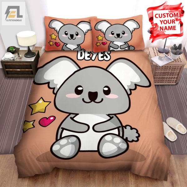 Snuggle With Koalas Unique Funny Duvet Cover Set elitetrendwear 1