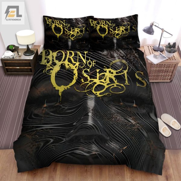 Rock Your Sleep Osiris Band Black Duvet Cover Set elitetrendwear 1