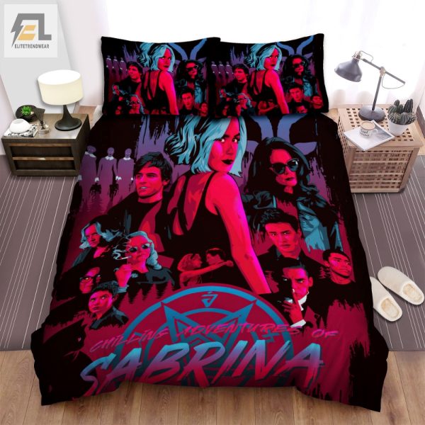 Spooky Sabrina Duvet Witchy High School Vibes For Your Bed elitetrendwear 1