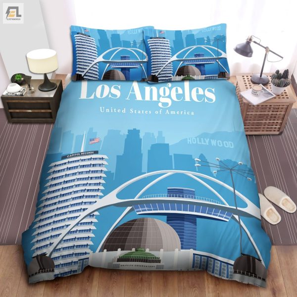 Dream In La Quirky Usa Duvet Comfy Bedding Sets elitetrendwear 1