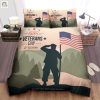 Comfy Funny Veterans Day Duvet Set Honor With Humor elitetrendwear 1