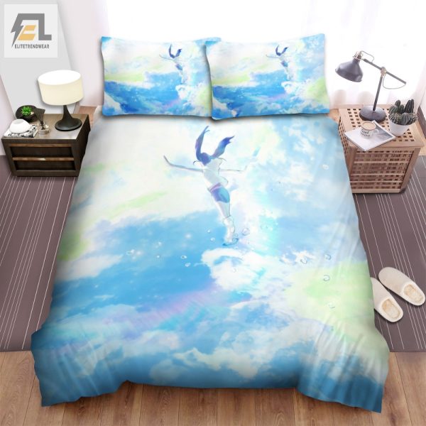 Sleep Under Anime Skies Cozy Weathering With You Bedding Set elitetrendwear 1