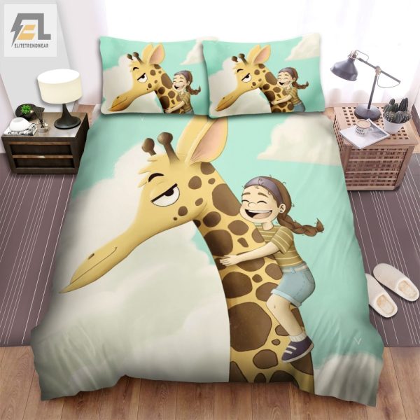 Fun Wild Animal Giraffe Duvet Climb Into Comfort elitetrendwear 1