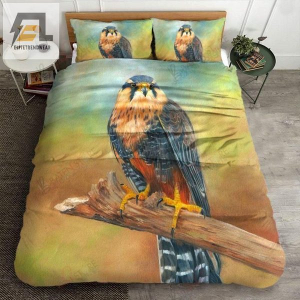 Snooze Like A Falcon Comfy Aplomado Duvet Cover Set elitetrendwear 1